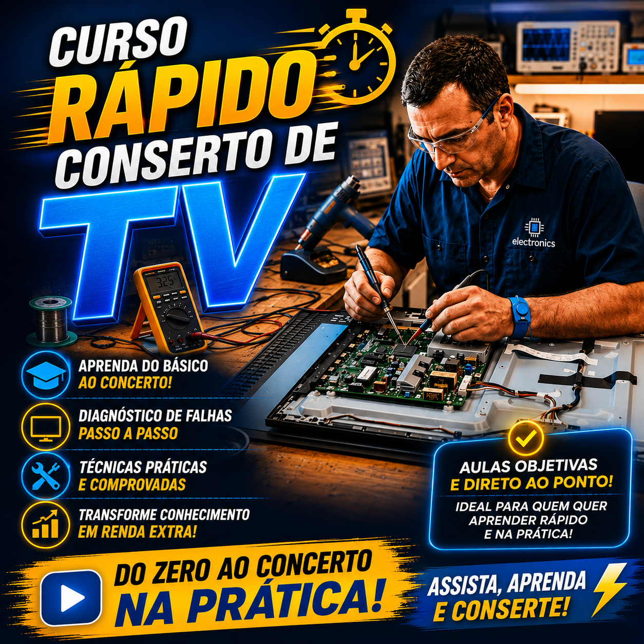 Curso de Conserto de TV